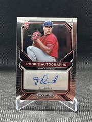 2021 Panini Prizm Rookie Autographs Johan Oviedo #RA-JOV St Louis Cardinals